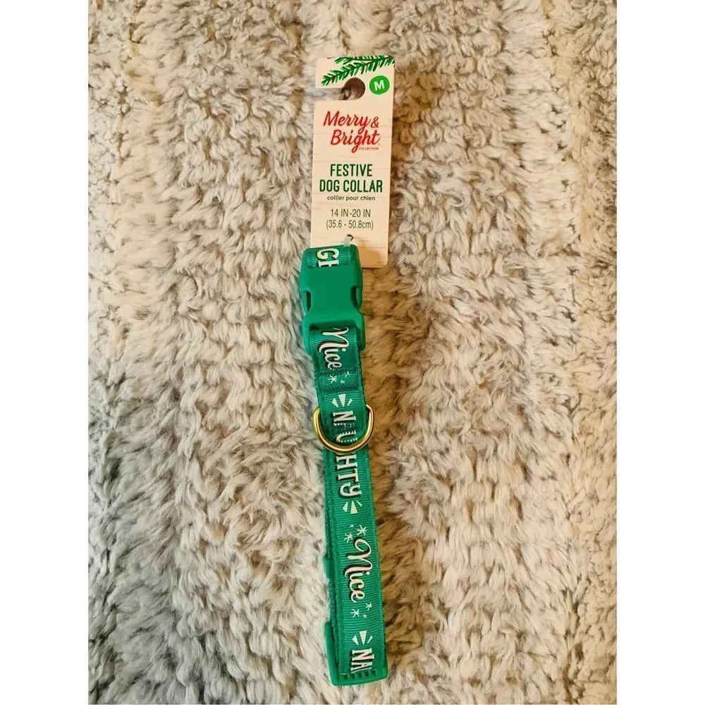 Festive 2 Piece Dog Collar Set - Picture 2 of 3